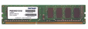 Patriot Memory 8GB PC3-10600 Memory Module DDR3 1333 MHz