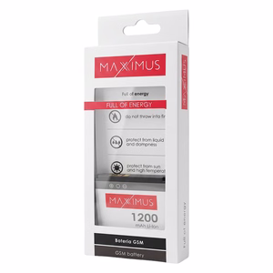 Akku MAXXIMUS NOKIA 6280 1200 mAh BP-6M