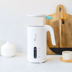 Momini TinyCook 6-in-1-höyrytehosekoitin maidonvalmistustoiminnolla