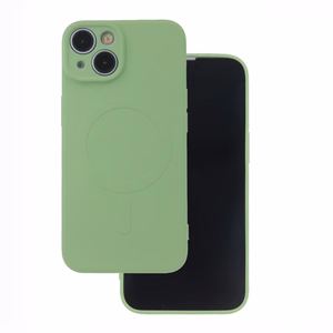 Suojakuori Simple Color Mag iPhone 16e / 17e vaaleanvihreä