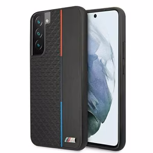 BMW M Collection Triangles kotelo Samsung Galaxy S22+ - musta