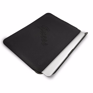 Guess Saffiano Script cover for a 13" laptop - black