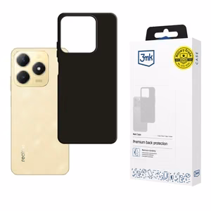 3mk Matt Case -kotelo Realme C61 - musta