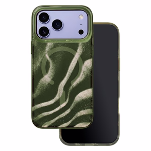 Tecto Shield Desert Mag -suojakuori mallille iPhone 17 Pro 6,3" / iPhone 18 Pro 6,3", tumman oliivinvihreä