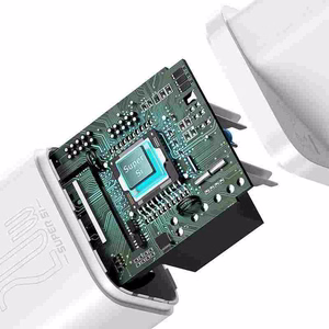 Laturi Baseus Super Si 20W USB-C valkoinen CCSUP-B02
