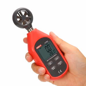 Uni-T UT363 -anemometri lämpötilan mittaustoiminnolla
