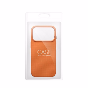 Case for iPhone 17 K-Look compatible with MagSafe orange
