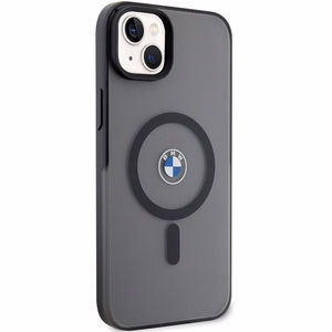 BMW Signature MagSafe Case for iPhone 14 Plus/15 Plus - Black