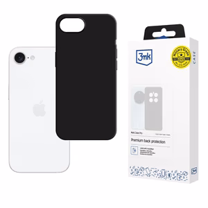 3mk Matt Case Pro Suojakuori Apple iPhone 16E:lle - mattamusta