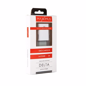 Seinälaturi Maxximus Delta 3A Quick Charge 3.0 18W