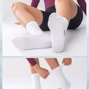 Rockbros 49210016001 ROAD TO SKY Cycling Socks 43-46 cm - White