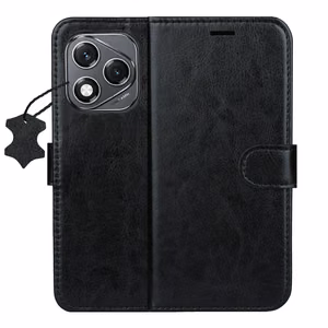 Smart Luxe nahkainen suojakuori Honor 400 Lite musta
