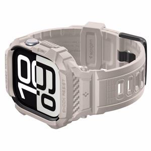 Spigen Rugged Armor Pro V2 Apple Watch 10/11 46mm Dune Beige