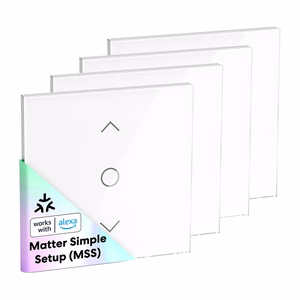 MEROSS MRS100MA(EU) älykäs Wi-Fi (Matter) rullakaihdinpainike (4 kpl)