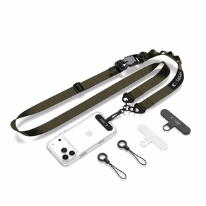 Tech-Protect C9S Rope Crossbody Phone Lanyard - Green