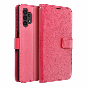 MEZZO Kirjasuojakuori Samsung A13 4G:lle mandala magenta