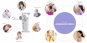 Portable Mesh Nebulizer FEELLIFE Air ProVIII
