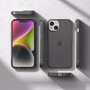 Ringke Fusion Matte kotelo iPhone 14 Plus suojus geelikehyksellä harmaa