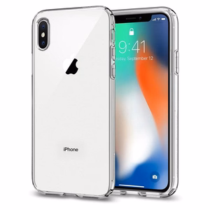 Suojakuori iPhone X / XS:lle - kirkas 2 mm Box läpinäkyvä