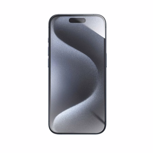 Forcell Flexible Nano Glass 5D suojalasi iPhone 15 Pro Max - musta