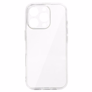 Back Case 2 mm Perfect Suojakuori iPhone 16 Pro:lle - läpinäkyvä
