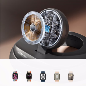 Joyroom JR-W12 taittuva induktiivinen laturi Apple Watch:lle - musta