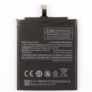 Alkuperäinen akku Xiaomi Redmi 5A 2910mAh BN34