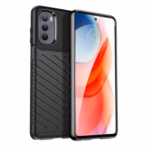 Thunder Case flexible armored cover for Motorola Moto G Stylus 2022 black