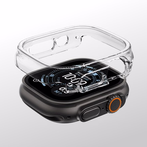 AmazingThing Minimal suojaava kuori Apple Watch Ultra 3 49mm:lle - läpinäkyvä