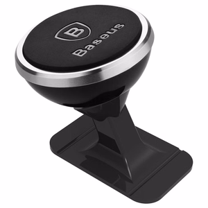 Baseus 360° magneettinen autoteline (Overseas Edition) - hopea