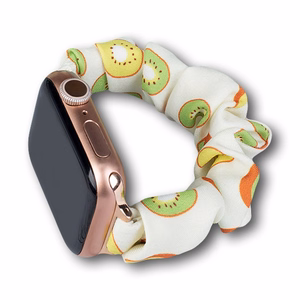 Kangasnauha Apple Watch 38 / 40 / 41 mm hihnan rannekorun kuminauha - kiivi - kiivi