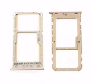 SIM-kortin pidike Xiaomi Redmi 6/6A (2 kpl.) kultainen ORG