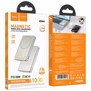 External battery Power Bank Hoco Q26A PD20W MagSafe 10000mAh gold