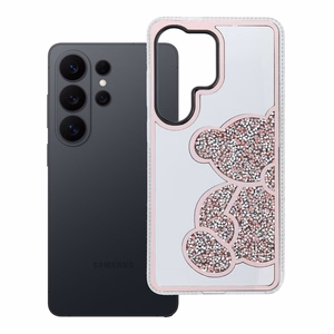 Suojakuori Samsung S26 ULTRA:lle Teddy Bear vaaleanpunainen