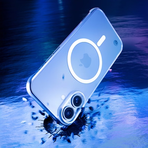 3mk Just20g MagCase Suojakuori iPhone 16:lle - läpinäkyvä