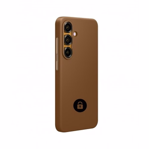 Puhelimen suojakuori Silicone Cover Samsung S928 S24 Ultra / Ruskea / pakkauksessa