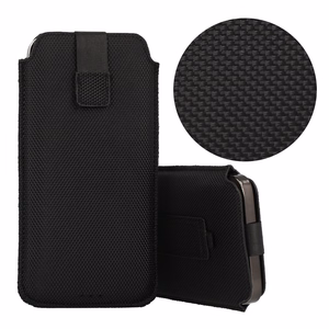 HIT Pouch Case (Size XL) for Iphone 15/15 Pro/Iphone 16/16 Pro/Samsung S24/S24 Plus/S25/S25 Plus/A53/A55 5G design 2 black