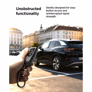 Musta auton avaimen kaukosäätimen kotelo Spigen VK100