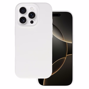 Tel Protect Silicone Premium iPhone 16 Pro Max:lle valkoinen