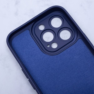 Silicon Mag case for iPhone 15 Plus 6,7" dark blue
