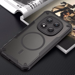Tech-Protect Rugged Shield MagSafe Suojakuori Xiaomi Redmi Note 15 Pro 5G:lle - Musta