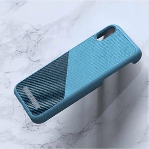 Nordic Elements Saeson Freja suojakuori laitteelle iPhone XR, petrolinsininen