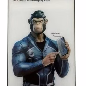 Näytönsuojalasi "Strength Gorilla Micro-border" Apple iPhone 17 Pro musta bulk