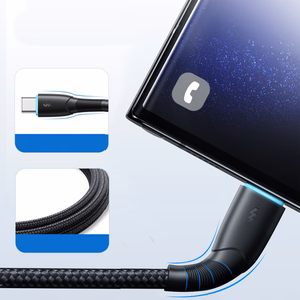 Joyroom Starry Series SA32-AC3 3A USB-A / USB-C kaapeli 1m - musta