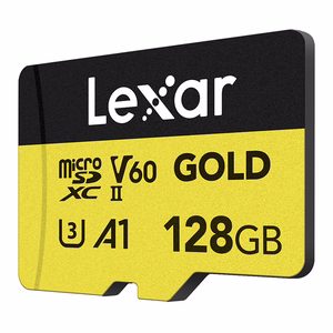 Lexar GOLD microSDXC -muistikortti, 128 GB