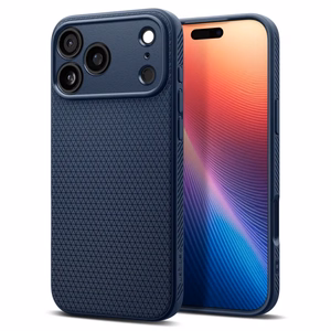 Spigen Liquid Air Suojakuori iPhone 17 Pro:lle - sininen