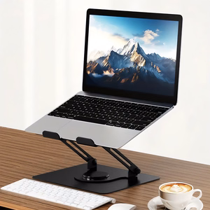 Säädettävä, pyörivä, ergonominen kannettavan tietokoneen teline 10–17″ LAPTOP STAND ROTO MT2662