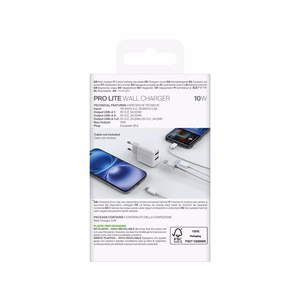 Puro PROLITE 10W 2x USB-A Wall Charger - White