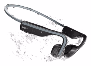 SHOKZ OpenMove langattomat kaulakuulokkeet urheiluun Bluetooth harmaa