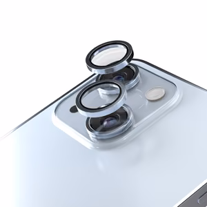 Etteri kameran linssin suoja iPhone 15 / 15 Plus sininen
